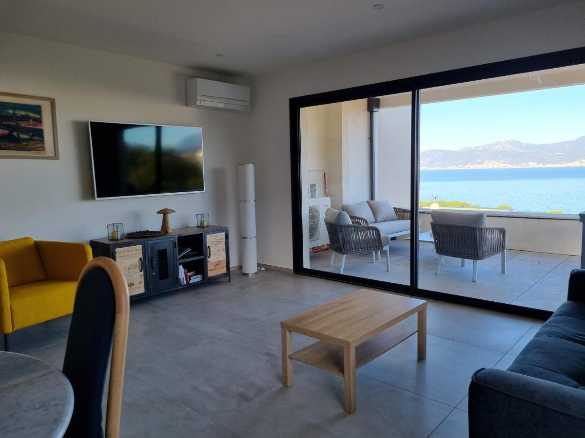 Superbe Appartement T3 Face Mer Baie Ajaccio Pietrosella Exterior foto